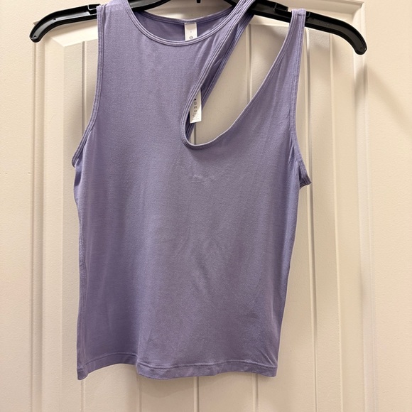 lululemon athletica Tops - lululemon athletica Lavender Asymmetrical Cutout Tank